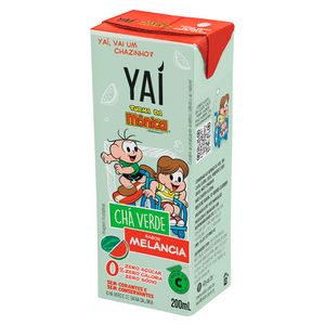 Chá Pronto Yaí Zero Açúcar Verde com Melancia Tetra Pak 200ml