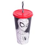 Copo-Plastico-Plasutil-Decorado-Homem-Aranha-com-Canudo-500ml