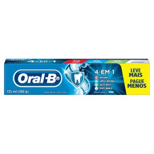Creme Dental Oral-B 4 em 1 180g