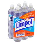 Detergente-Liquido-Limpol-Cristal-500ml-Com-6-Unidades