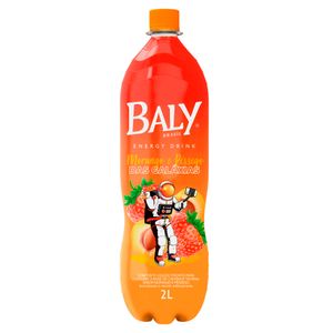 Energético Baly Morango e Pêssego das Galáxias Pet 2L