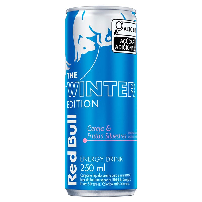 Energético Red Bull Winter Edition Cereja e Frutas Silvestres Lata