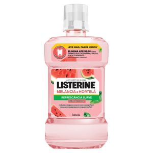 Enxaguante Bucal Listerine Sem Álcool Melancia e Hortelã 500ml