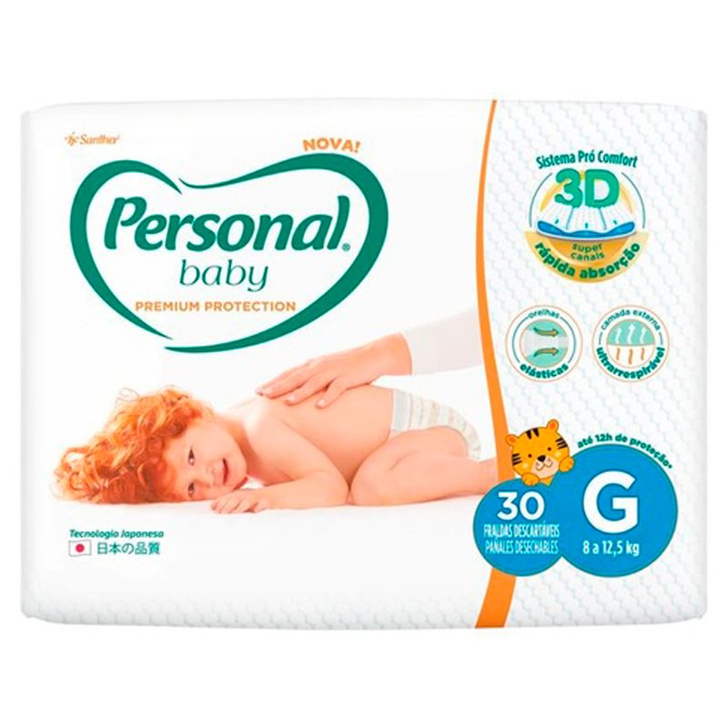 Fralda-Infantil-Personal-Baby-Premium-Tamanho-G-Com-30-Unidades