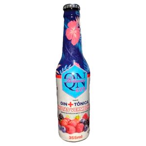 Gin Tônica QN Botanics Frutas Vermelhas 355ml