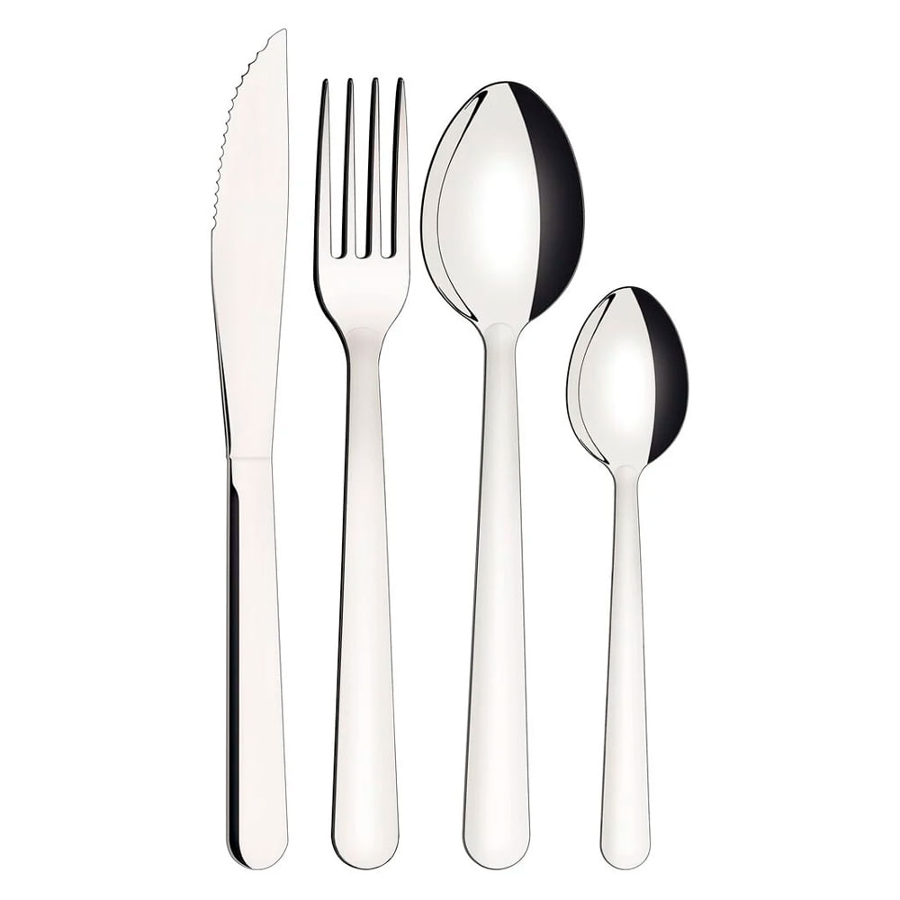 Jogo de Talheres Tramontina Malibu Mesa de Inox