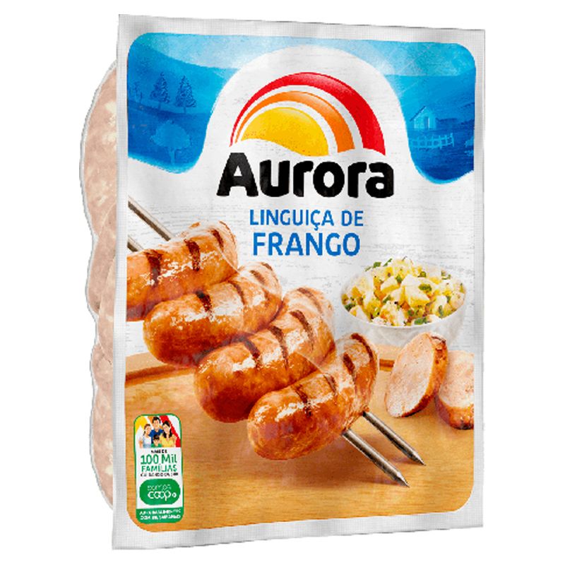 Linguiça de Frango Aurora 5kg - Supermercado Coop