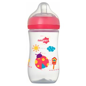 Mamadeira Neopan Super Ventilada Rosa 300ml