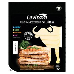 Queijo Mussarela de Búfala Levitare Fatiado I Aprox: 300g