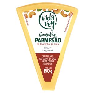 Queijo Parmesão Vegetal Vida Veg Base de Castanha de Caju 150g