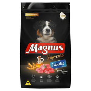 Ração para Cães Magnus Supreme Filhotes Frango e Cereais 900g