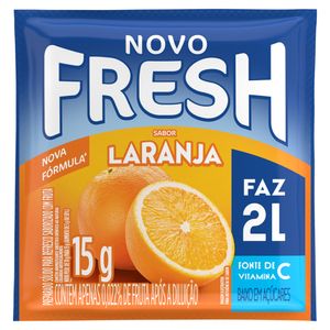 Refresco em Pó Fresh Laranja 15g