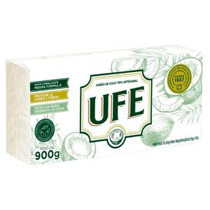 Sabão em Barra Ufe Coco 180g | Com 5 Unidades