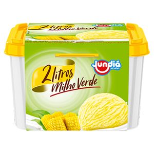 Sorvete Jundiá Milho Verde 2L