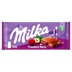 Chocolate em Barra Milka Raisin & Hazelnut 100g