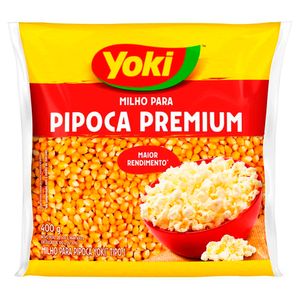 Milho para Pipoca Yoki Premium Tipo 1 Pacote 400g