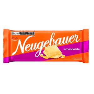 Chocolate em Barra Neugebauer Amendolate Branco com Amendoim 80g