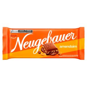 Chocolate em Barra Neugebauer ao Leite com Amendoim 80g