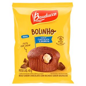 Bolinho Bauducco Chocolate com Baunilha 40g