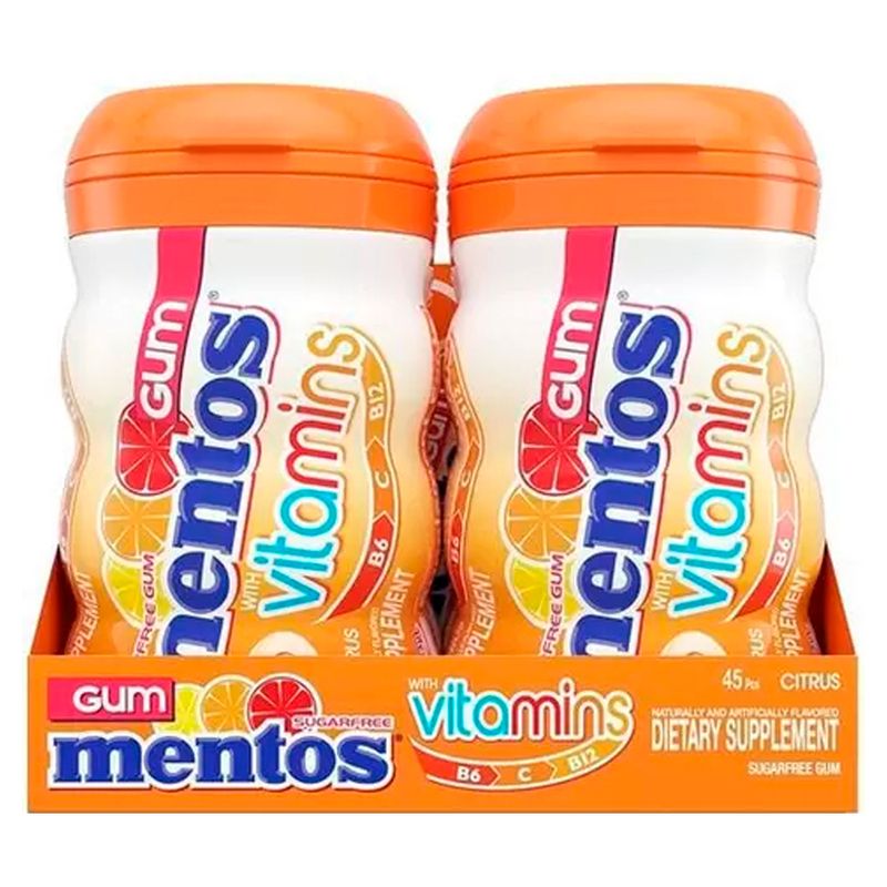 Chiclete-Mentos-Vitamins-Garrafa-48g