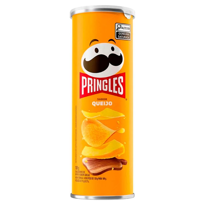 Batata-Chips-Pringles-Queijo-Lata-109g