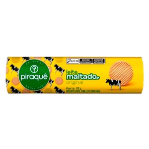 Biscoito Leite Piraquê Maltado Original 132g