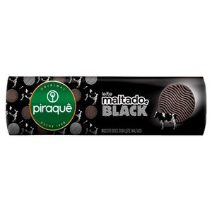 Biscoito Leite Piraquê Maltado Black 132g