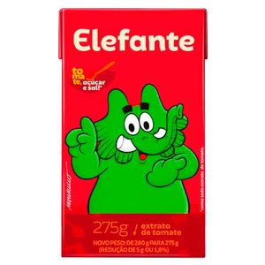 Extrato de Tomate Elefante Tradicional Tetra Pak 275g
