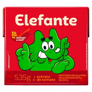Extrato de Tomate Elefante Tradicional Tetra Pak 535g