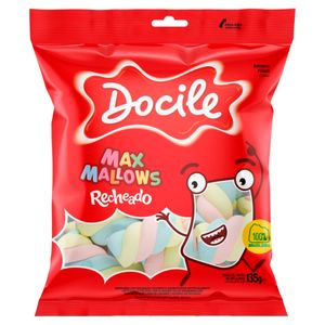 Marshmallow Docile Twist Color Morango 135g