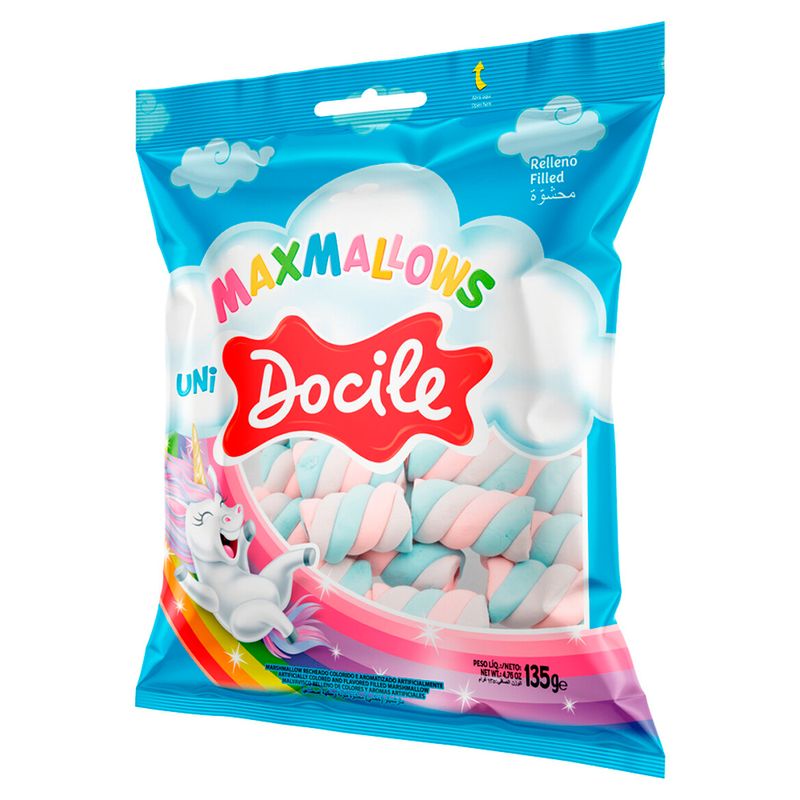 Marshmallow-Docile-Baunilha-e-Morango-135g
