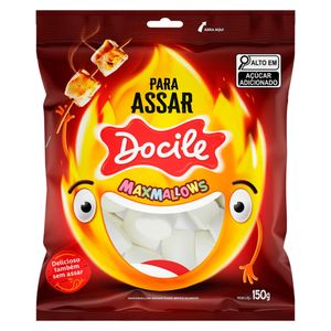 Marshmallow Docile Branco para Assar 150g