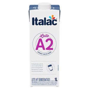 Leite Italac A2 Semidesnatado 1L