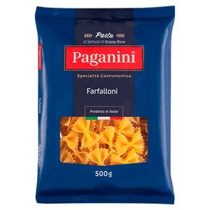 Macarrão Paganini Massa Grano Duro Farfalloni 500g