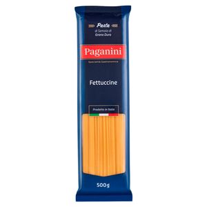 Macarrão Paganini Massa Grano Duro Fettuccine 500g