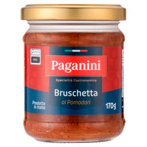 Antepasto Paganini Tomate Bruschetta Vidro 170g