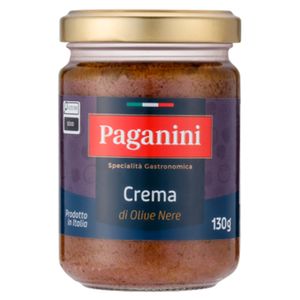 Antepasto Paganini Creme de Azeitona Preta 130g