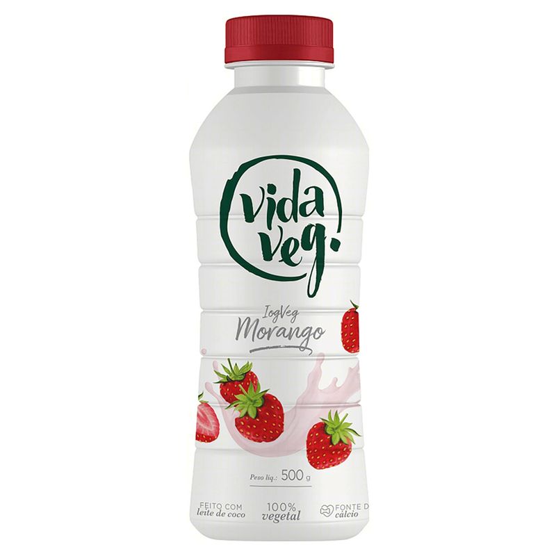 Iogurte-Vida-Veg-Vegano-Morango-500g