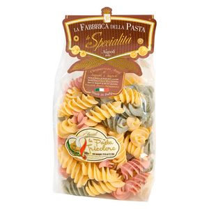 Macarrão La Fabbrica Della Pasta Di Gragnano Massa Tricolore Fusilloni 500g