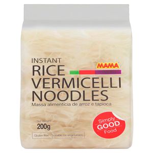 Macarrão Instantâneo Mama Vermicelli Noodles Massa de Arroz e Tapioca 200g