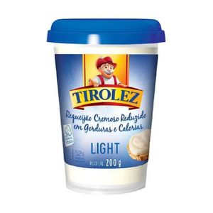 Requeijão Cremoso Light Tirolez 200g