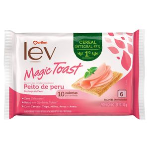 Torrada Integral Peito de Peru Marilan Lev Magic Toast 110g