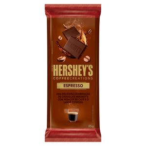 Chocolate em Barra Hershey's Coffee Creations ao Leite com Café Espresso 85g
