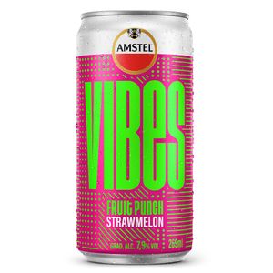 Bebida Mista Amstel Vibes Fruit Punch Strawmelon 269ml