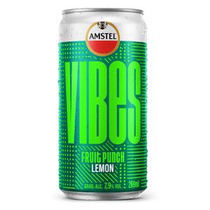 Bebida Mista Amstel Vibes Fruit Punch Lemon 269ml