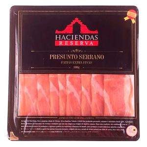 Presunto Serrano Haciendas Reserva Fatiado kg