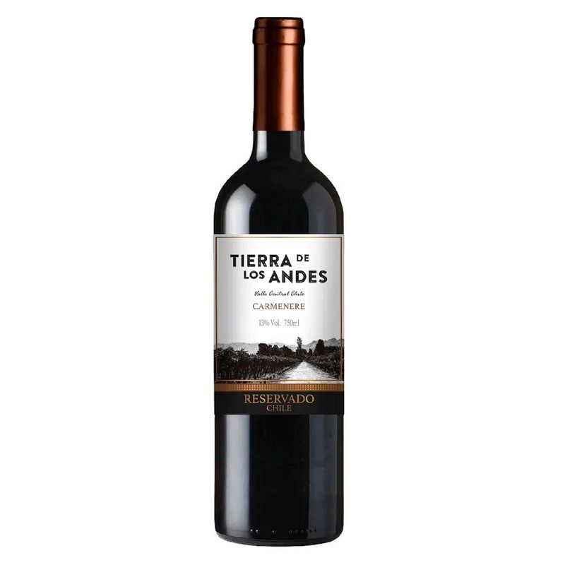 Vinho-Chileno-Tierra-de-Los-Andes-Carmenere-750ml
