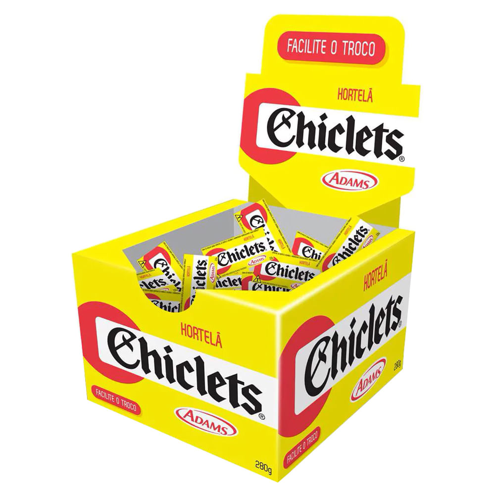 Chiclete Chiclets Hortelã 280g - Supermercado Coop