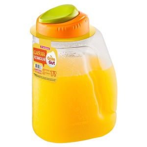 Garrafa Sanremo Gole Gut Retangular Média Plástico 1,75L | Ref:766