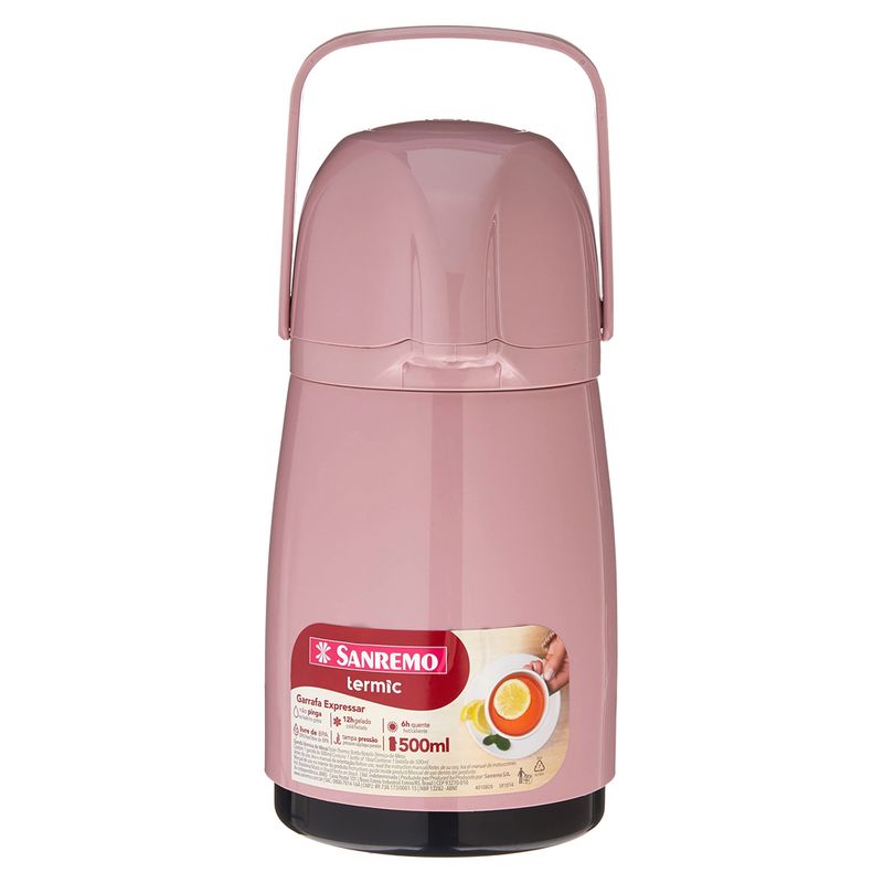 Garrafa-Termica-Sanremo-Expressar-Rosa-500ml
